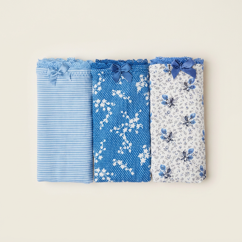 Calecon Fille Bleu Multi