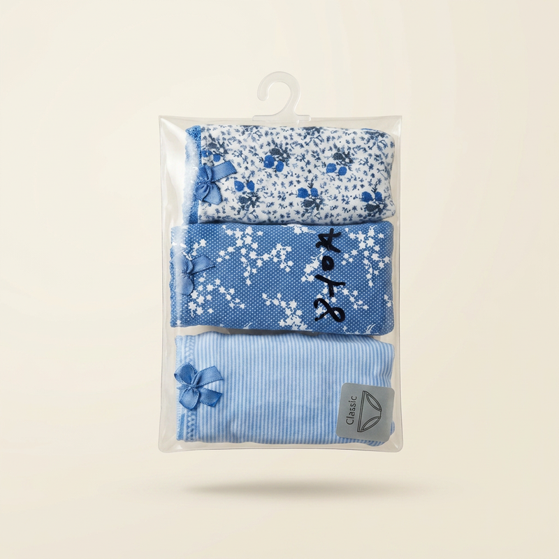 Calecon Fille Bleu Multi