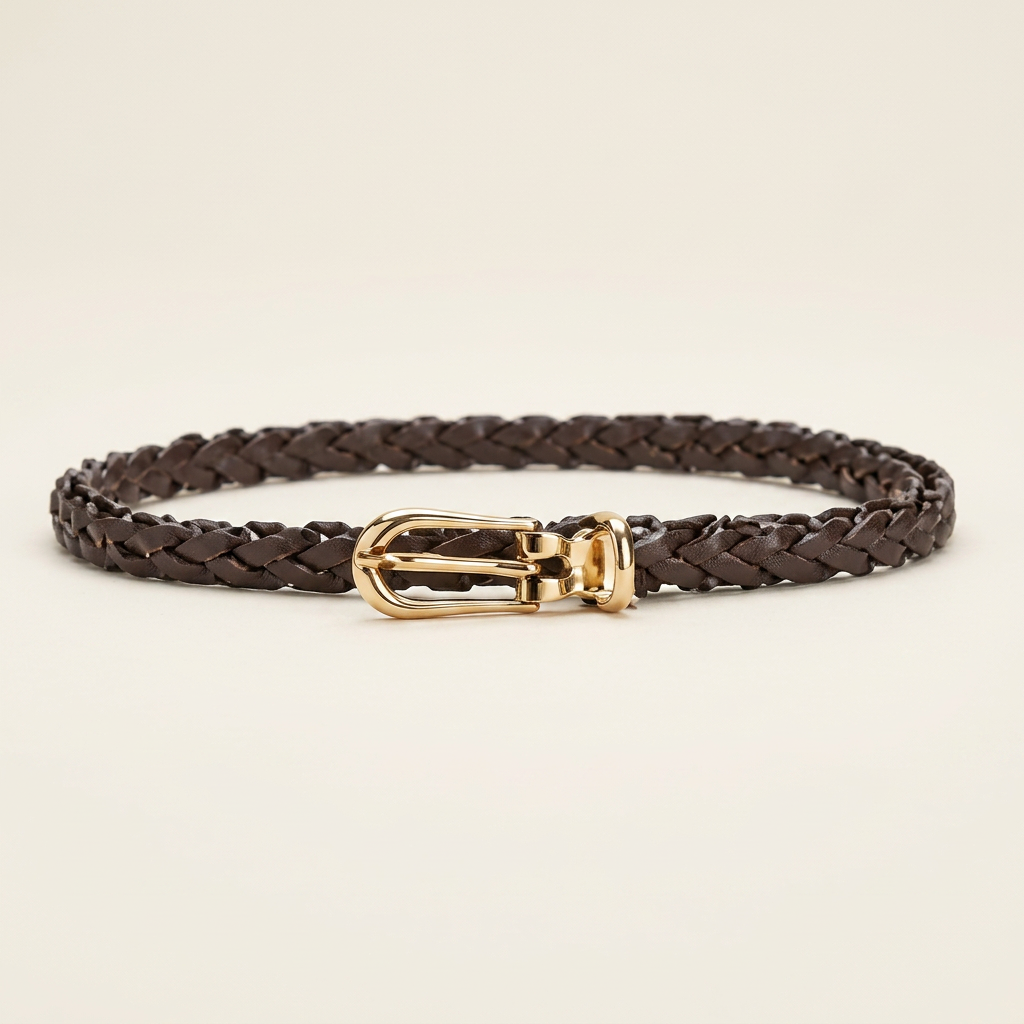 Ceinture Tissee Marron — visuel 1