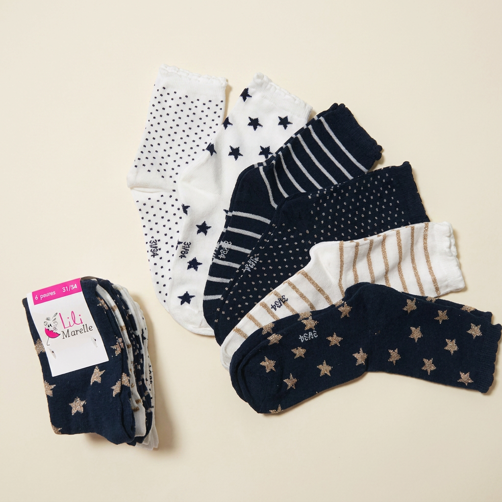 Chaussette Enfant Multicolore — visuel 1