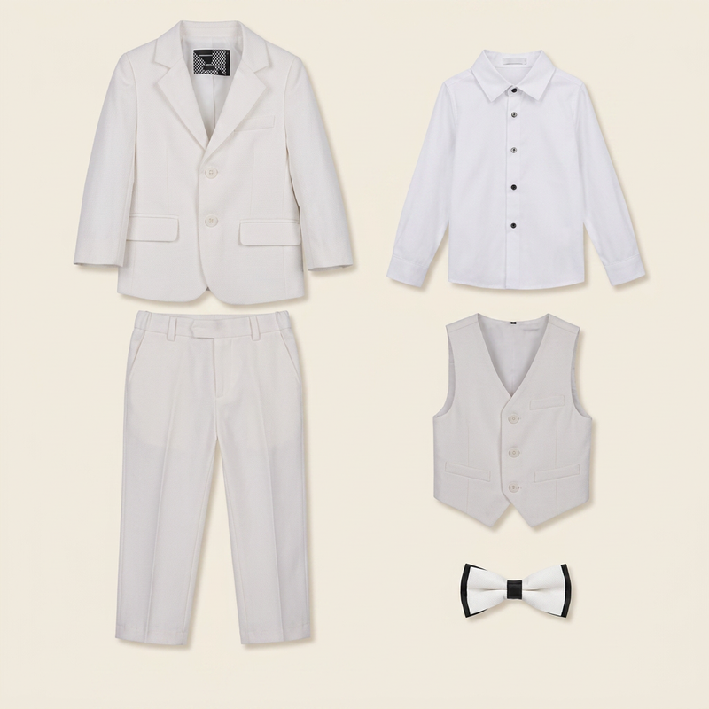 Ensemble Blanc 4 Pcs
