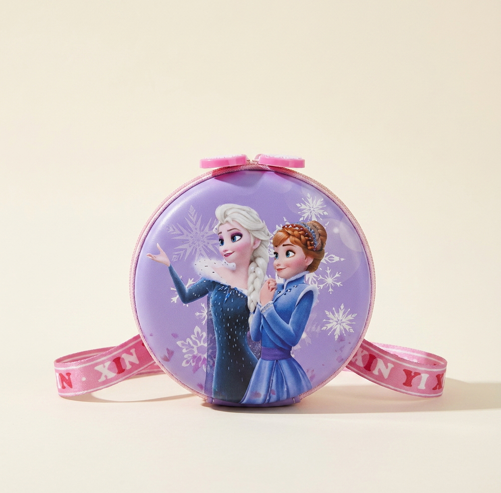 Mini Sac Enfant Reine Neige Rond