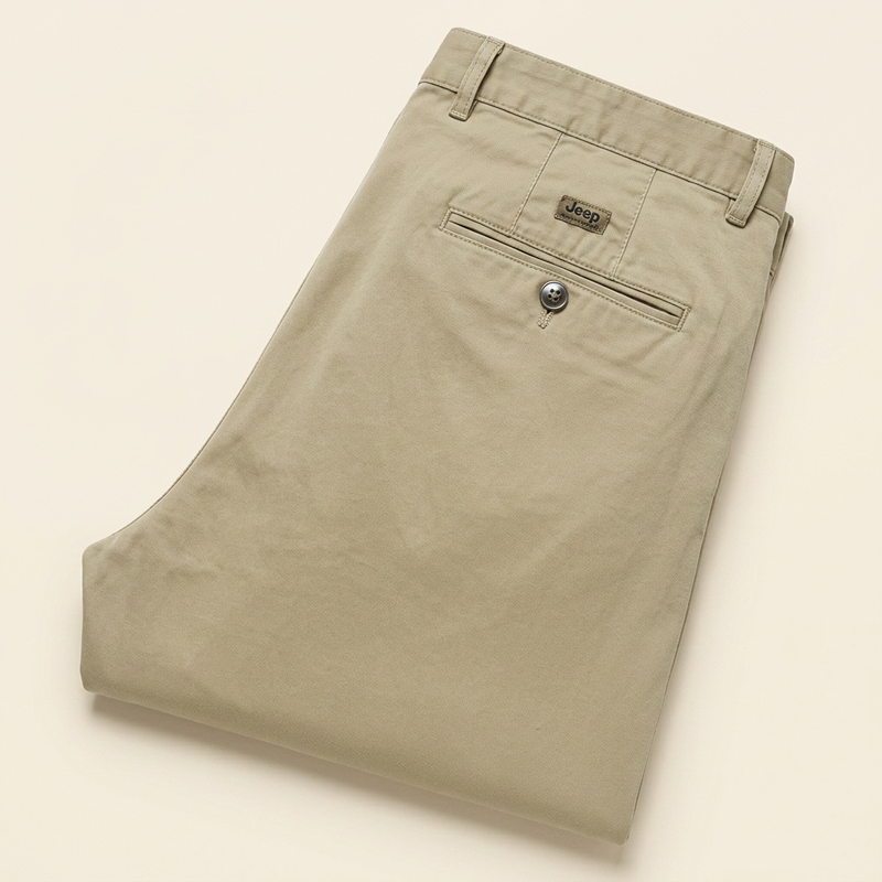 Pantalon Kaki Marron