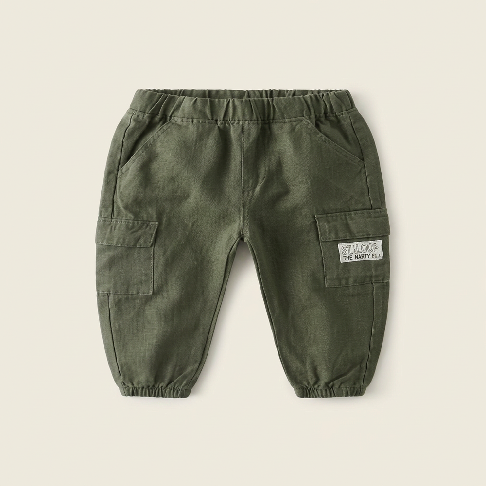 Pantalon Kaki Vert Millitaire