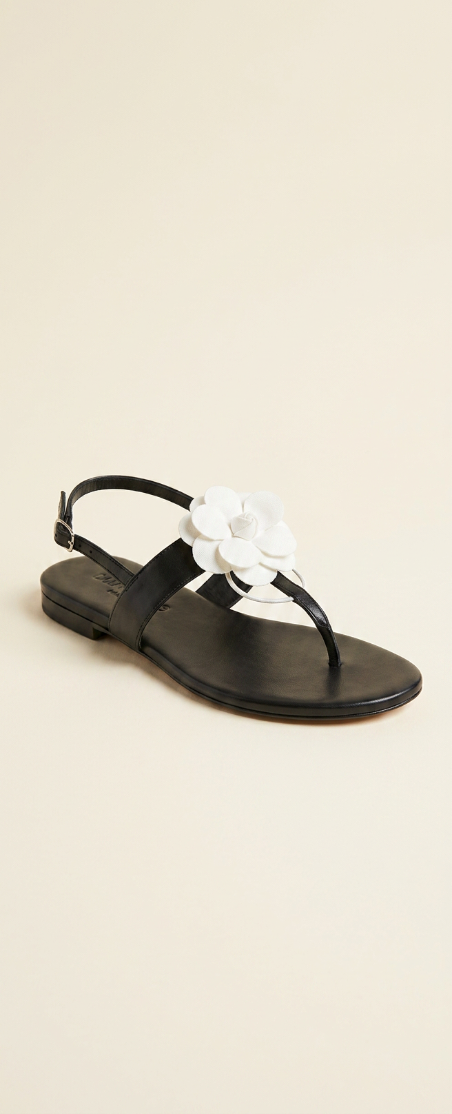 Pieds Nus Blanc/Noir