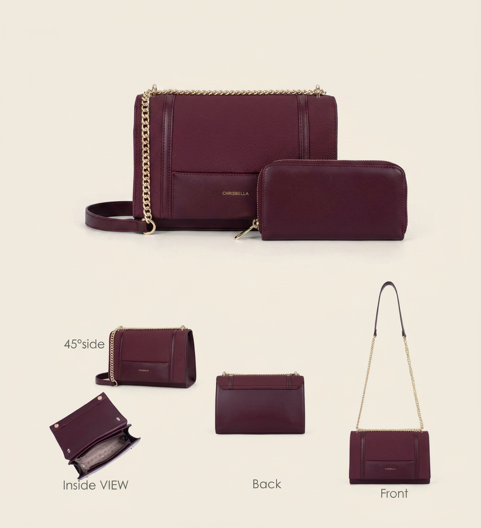 Sac à main Chrisbella Noir — réf. 9369