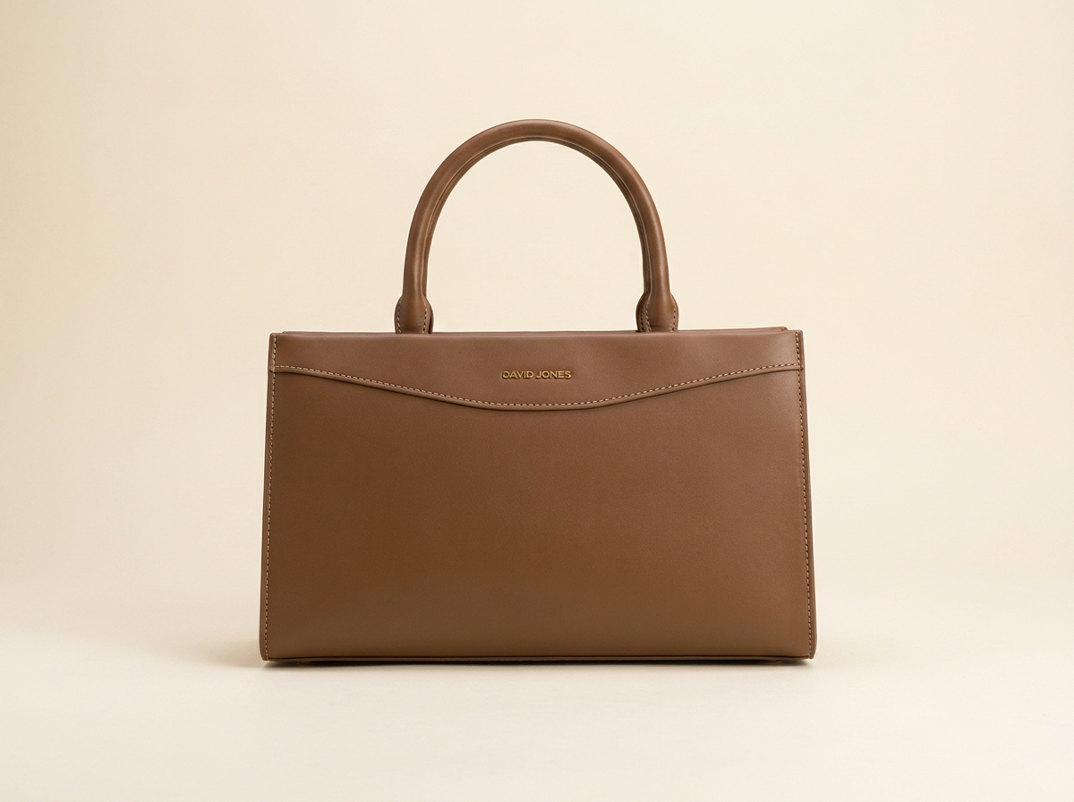 Sac à main bureau Chrisbella Café clair — réf. 9179 — visuel 1