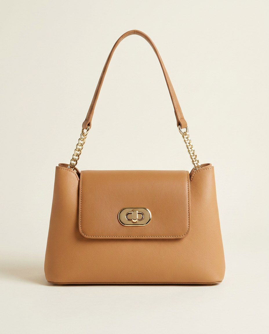 Sac à main Chrisbella Café — réf. 0306