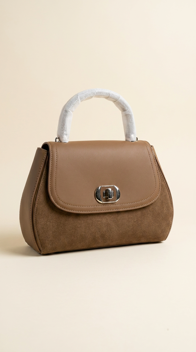 Sac à main Chrisbella Café — réf. 0032 — visuel 1