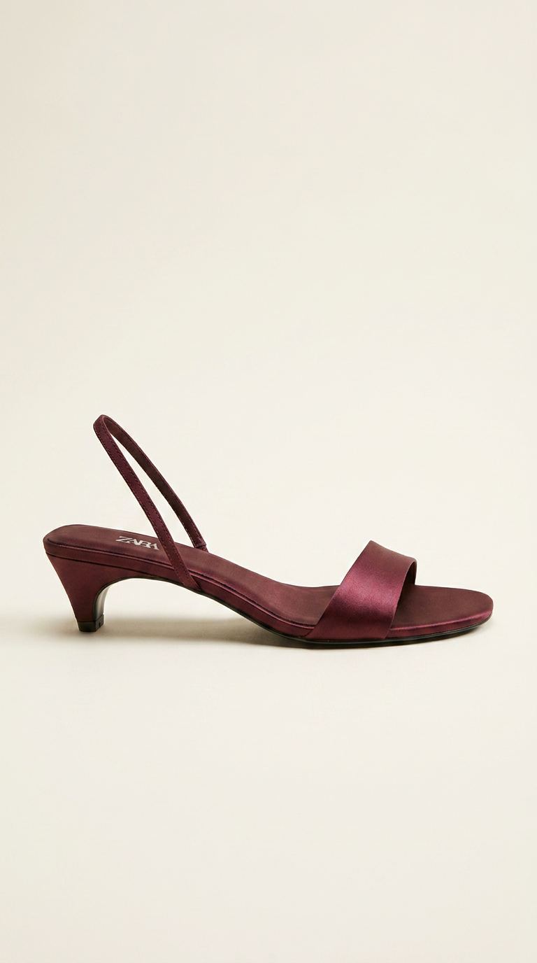 Sandale Ouvert Bordeaux