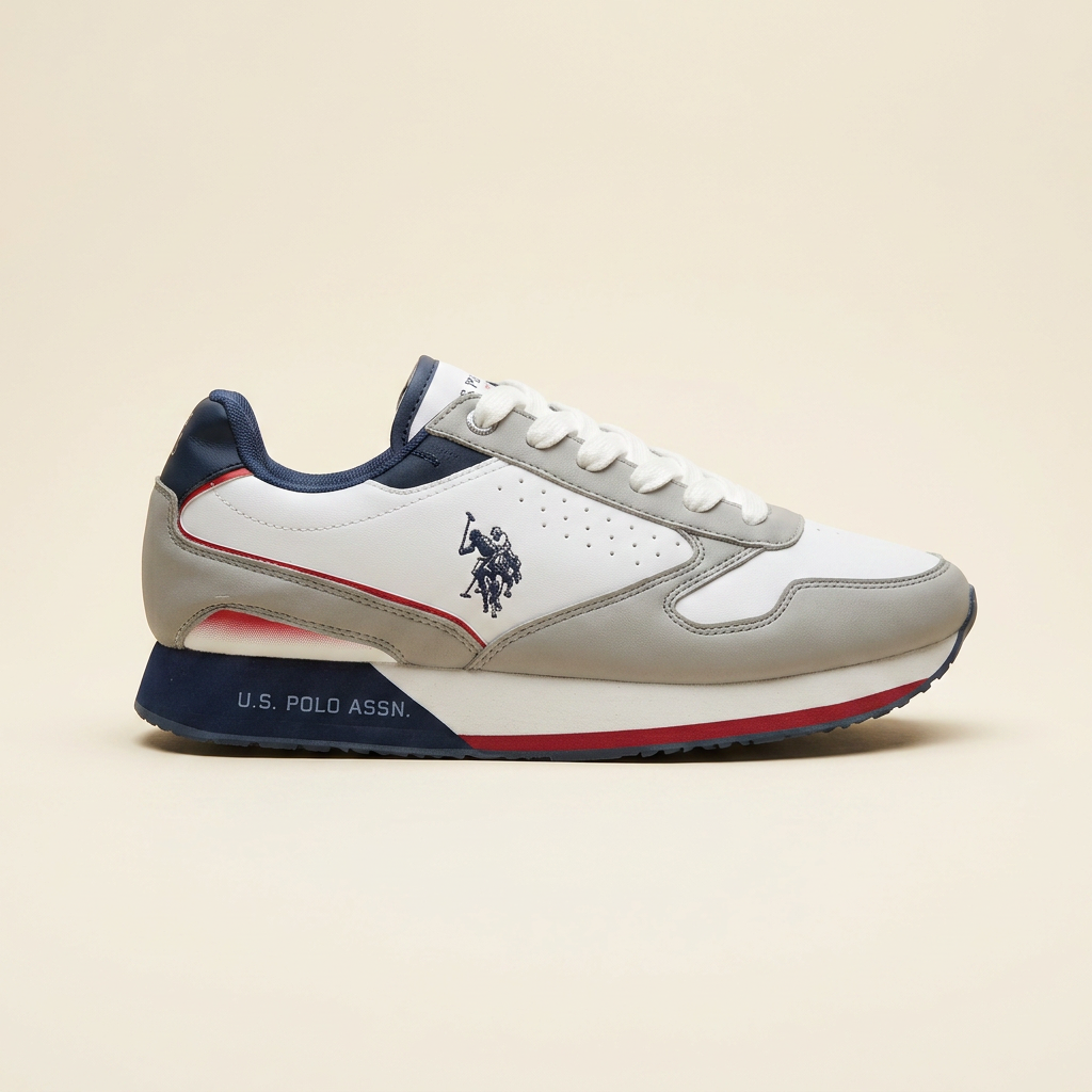 Sneakers Blanc/Gris — visuel 1