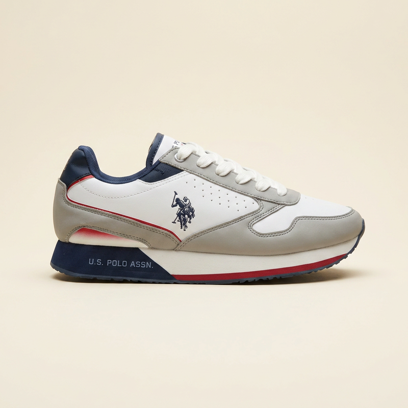 Sneakers Blanc/Gris