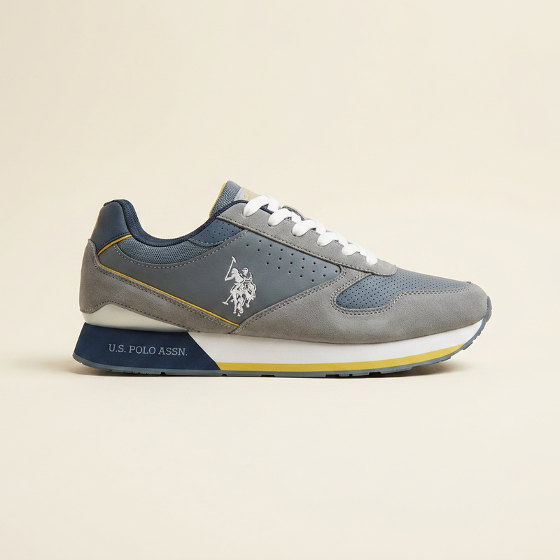 Sneakers Gris/Jaune