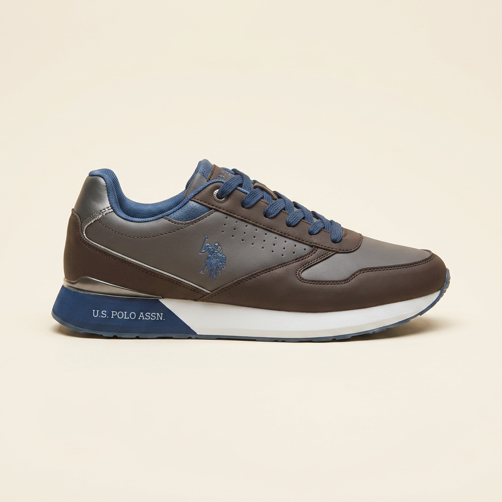 Sneakers Marron/Bleu — visuel 1