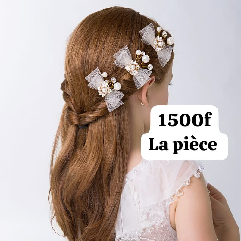 Accessoires Tete Enfnt Blanc Nœud — visuel 2