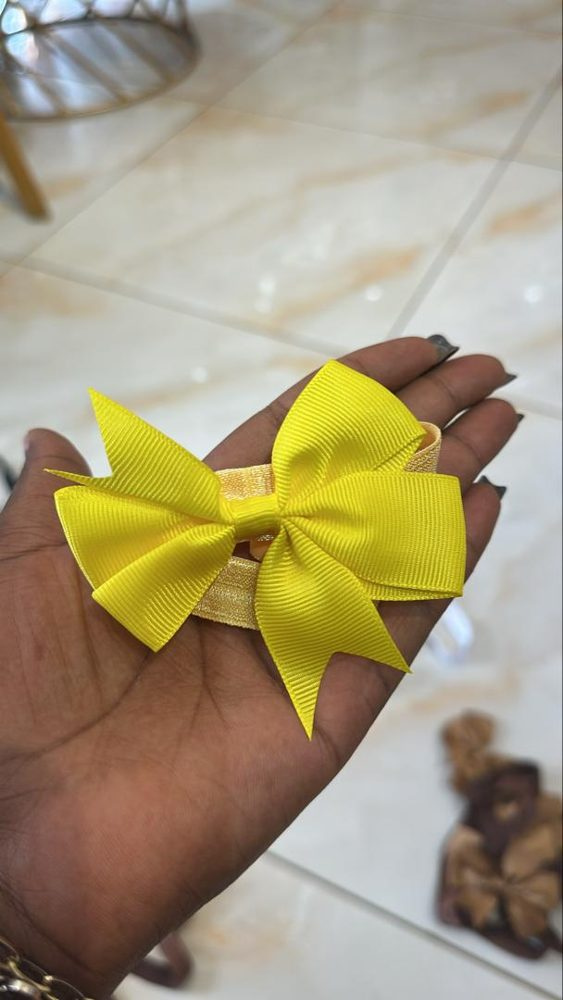Accessoires Enfnt Bandeaux Jaune — visuel 2