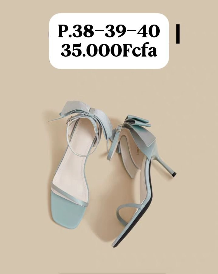 Escarpin Bleu Turquoise