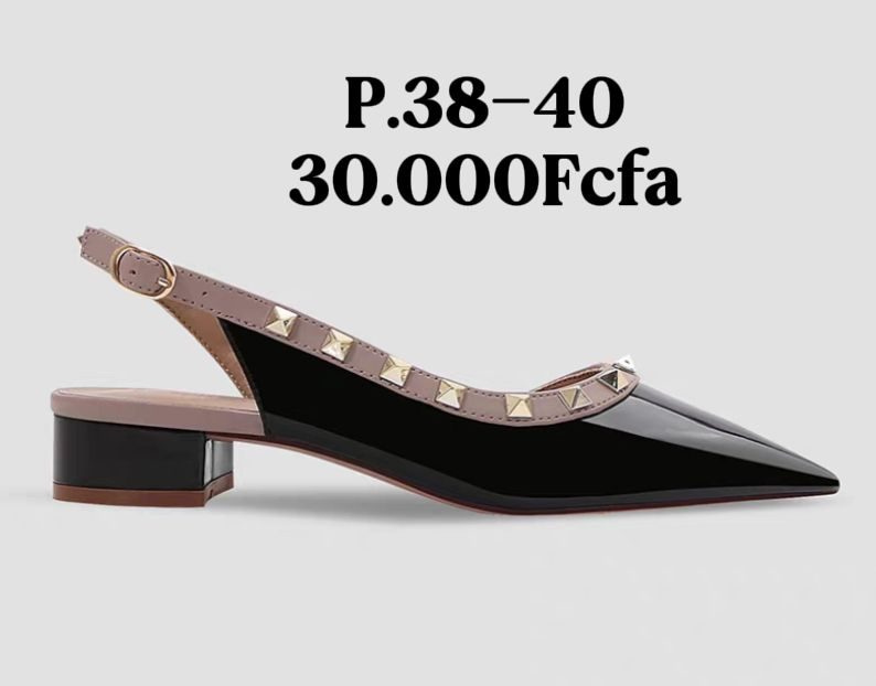 Escarpin Point Noir — visuel 1