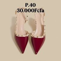 Escarpin Point Rouge — visuel 1