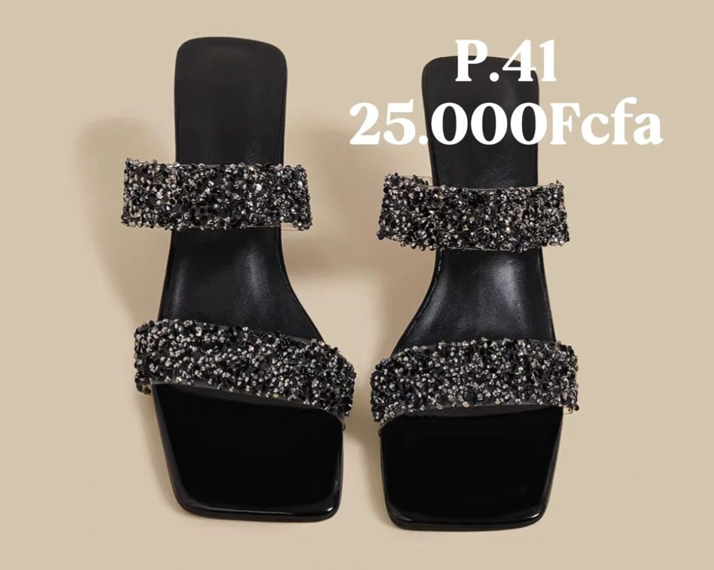 Mule Noir Brillant — visuel 1