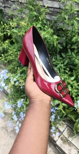 Escarpin Vernis Rouge — visuel 1
