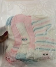 Chaussette Enfant Blanc Rose — visuel 1