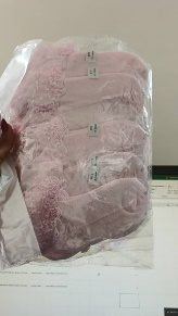 Chaussette Enfant Rose Dentelle — visuel 2