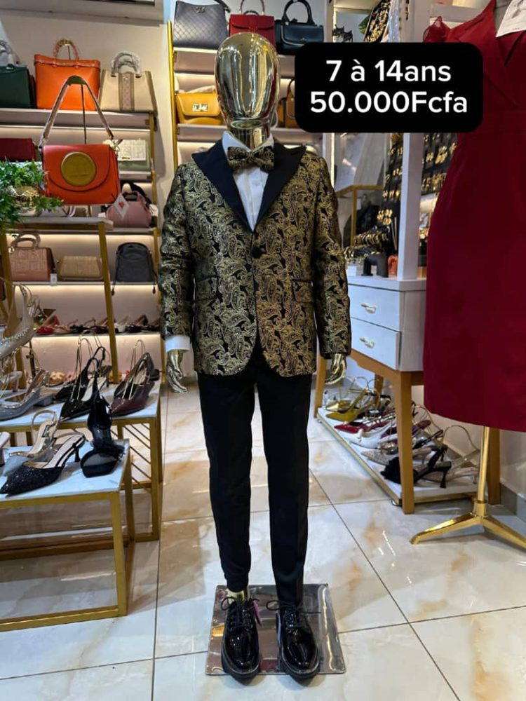 Ensemble Noir Or 4 Pcs — visuel 1