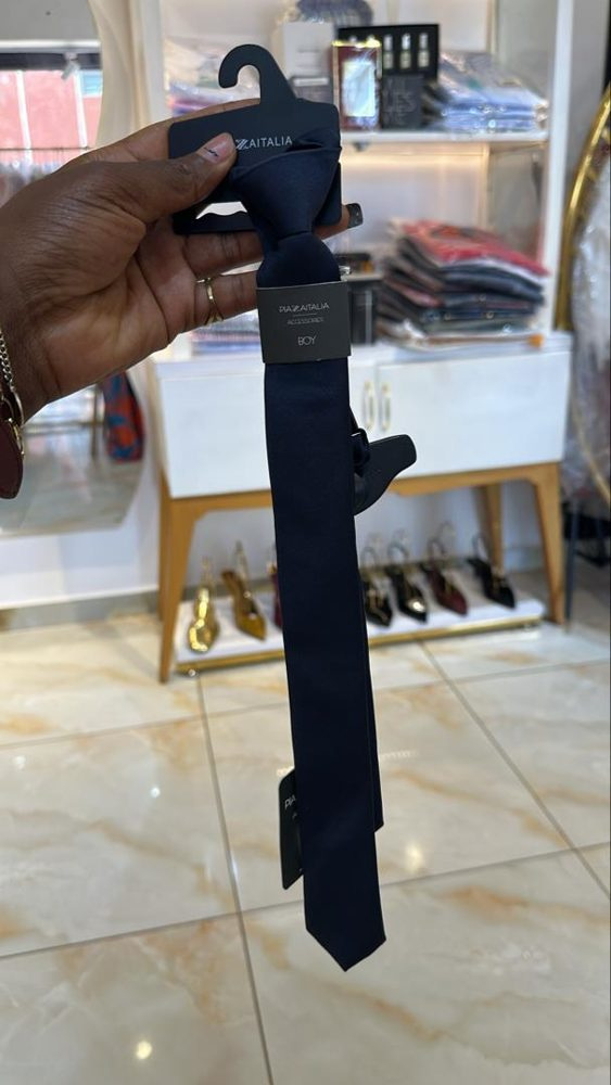 Accessoires Enfnt Cravate Bleu Nuit — visuel 1