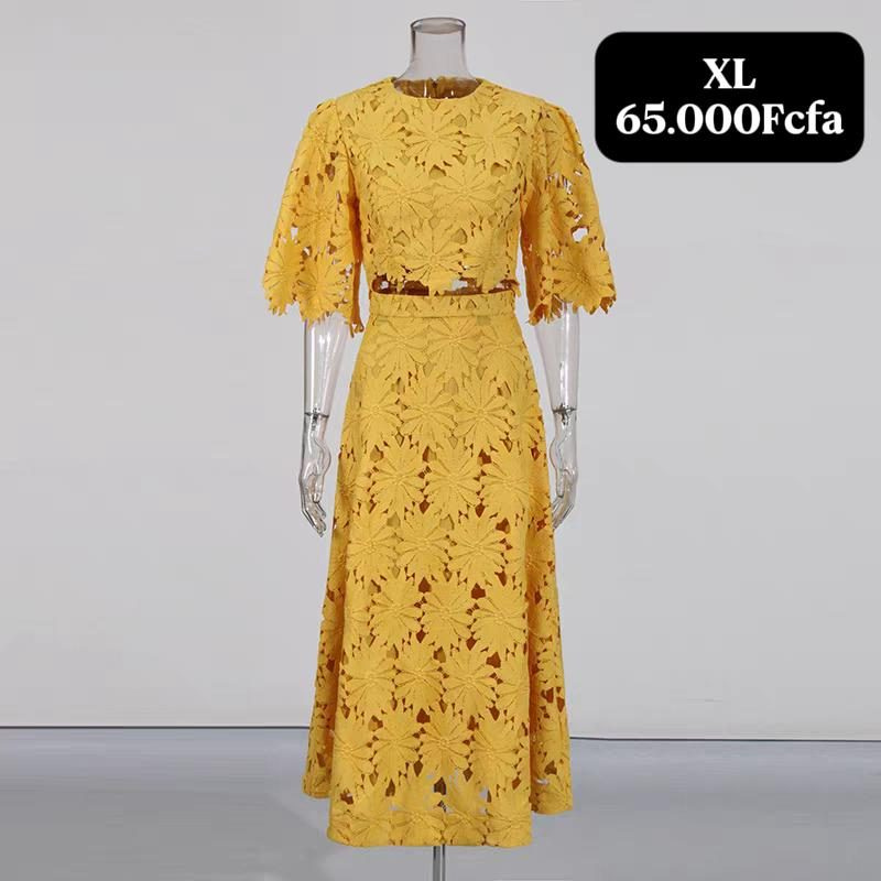 Ensemble Jaune Dentelle — visuel 1