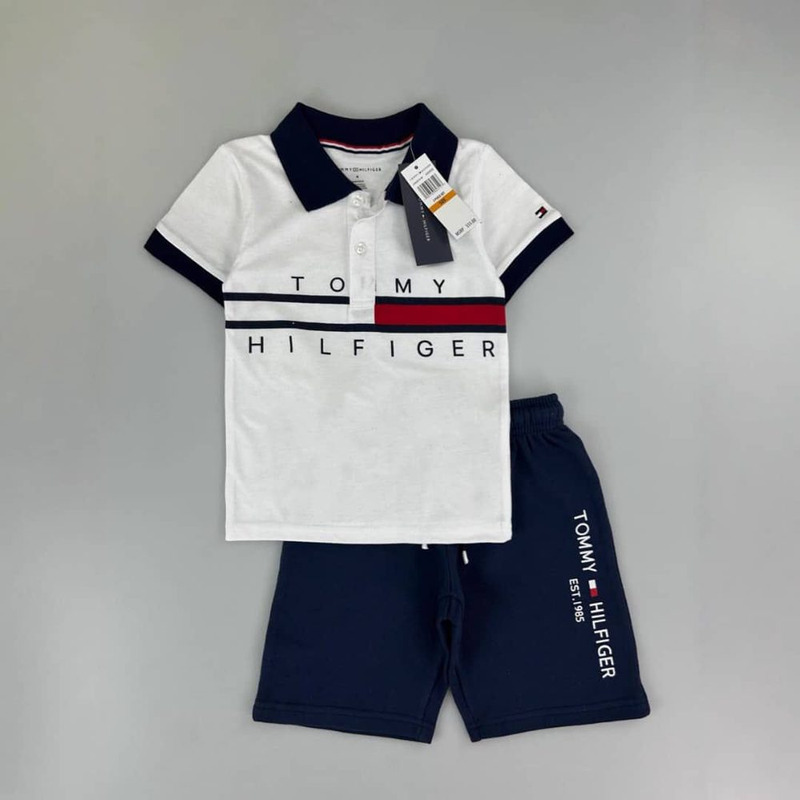 Ensemble Blanc Bleu Nuit
