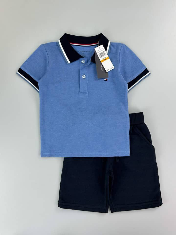 Ensemble Bleu Ciel Noir