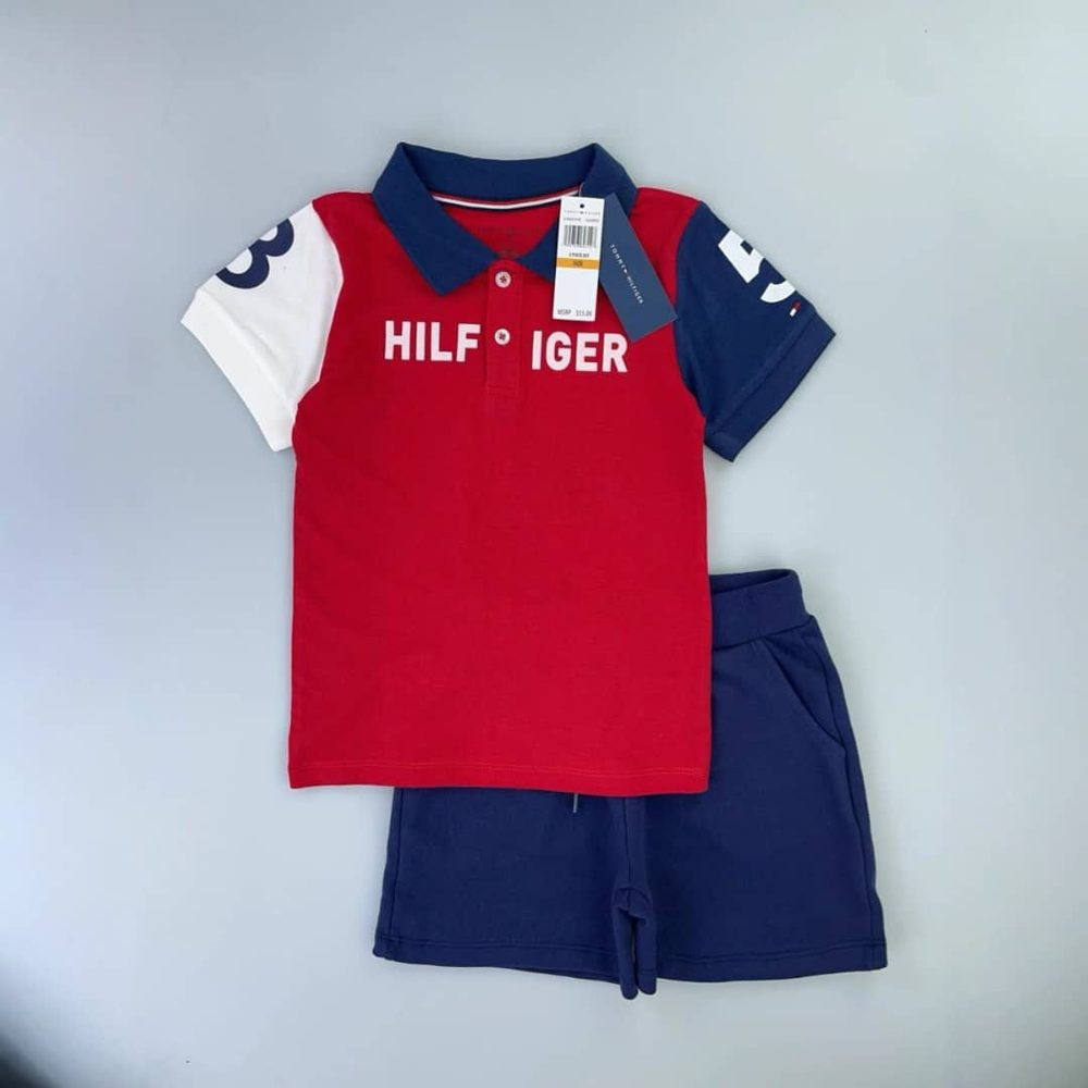 Ensemble Bleu Nuit Rouge — visuel 1
