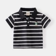 Polo Noir Blanc