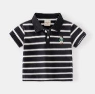 Polo Noir Blanc