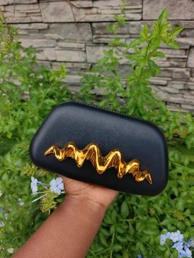 Minaudiere Boucle Noir — visuel 1
