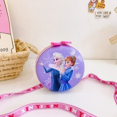 Mini Bag Enfant Reine Neige Rond — visuel 1