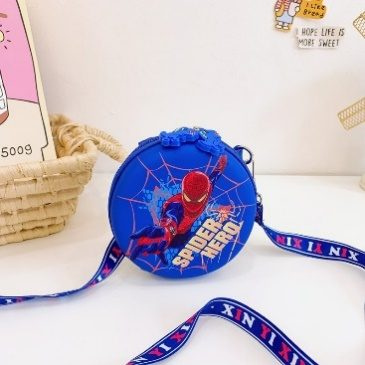 Mini Bag Enfant Spiderman Rond — visuel 2
