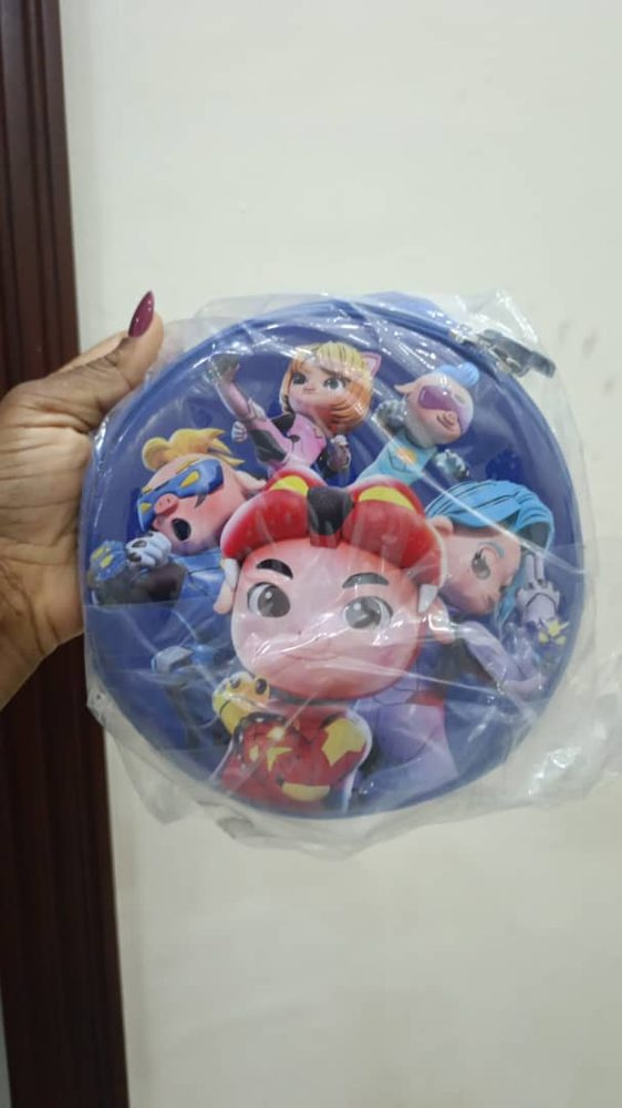Mini Bag Enfant Cochons Rond — visuel 1