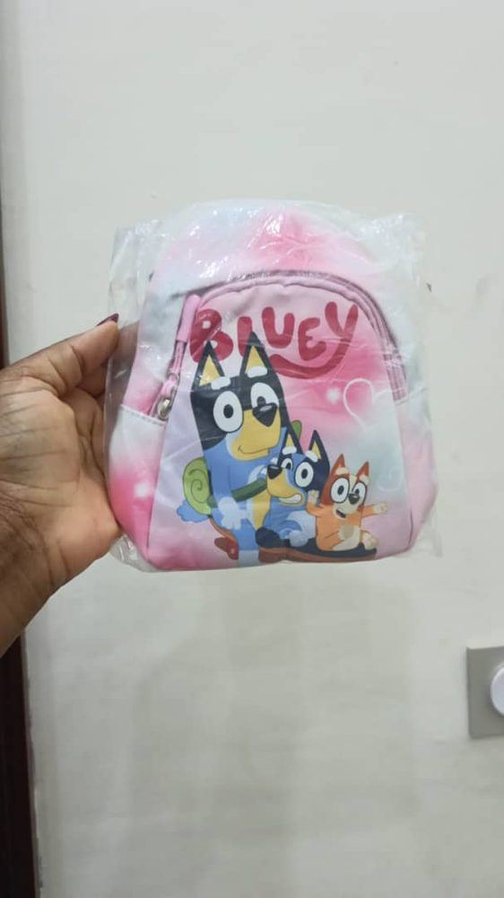 Mini Bag Enfant Bluey Rose — visuel 1