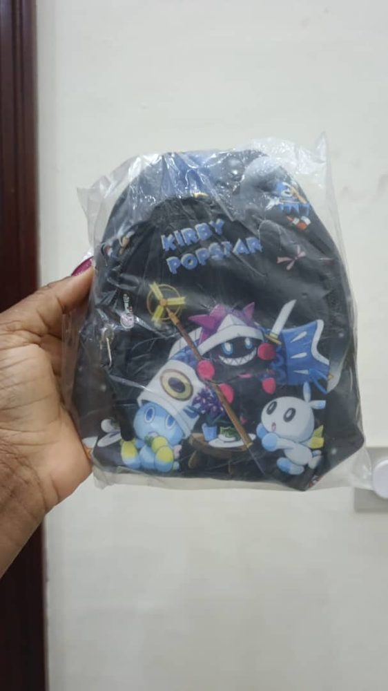 Mini Bag Enfant Kirby Noir — visuel 1