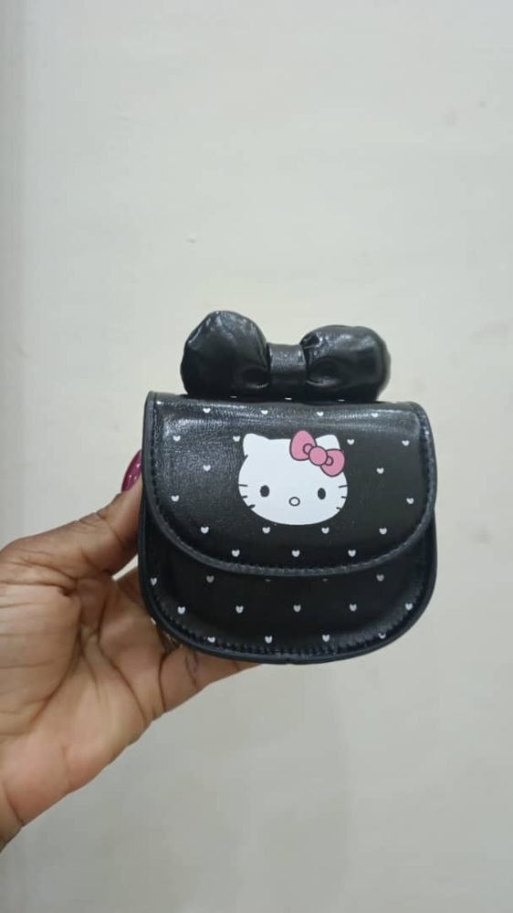 Mini Bag Enfant Kitty Noir — visuel 1