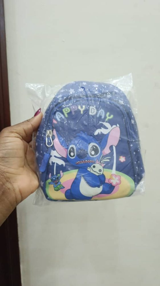 Mini Bag Enfant Stich Bleu Nuit — visuel 1