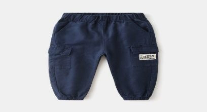 Pantalon Kaki Bleu Nuit — visuel 2