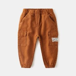 Pantalon Kaki Orange — visuel 1