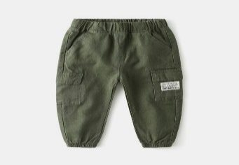 Pantalon Kaki Vert Millitaire — visuel 2