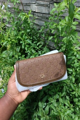 Pochette Lg Corde Coffee — visuel 1