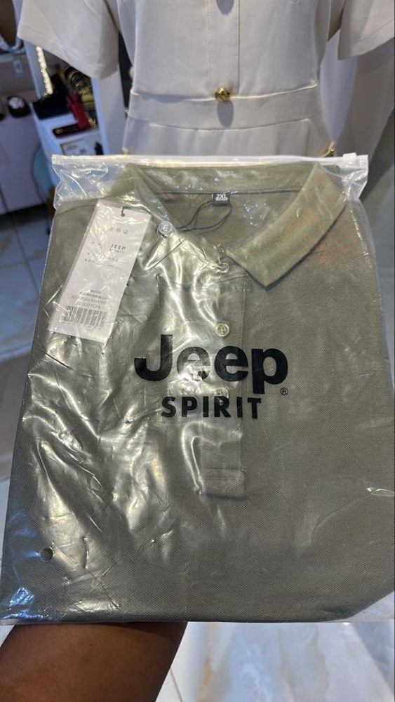 Polo Jeep Spirit Vert Millitaire — visuel 1