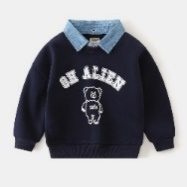 Pull Bleu Nuit Jeans — visuel 2
