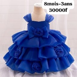 Robe Fille Etage Bleu — visuel 1